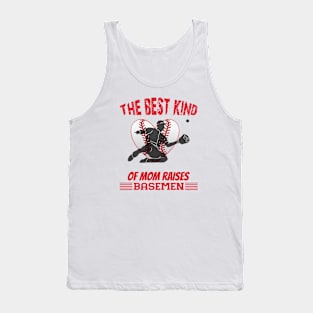 the best kind of mom raises basemen Tank Top